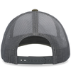 Low Pro Trucker Cap WHITE/LIGHT CHARCOAL/MOSS Back