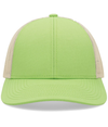 Low Pro Trucker Cap GREEN GLOW/BEIGE/GREEN GLOW Front