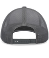 Low Pro Trucker Cap HTHR GREY/ LT CHAR/LT CHARCOAL Back
