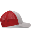 Low Pro Trucker Cap HEATHER GREY/RED/HEATHER GREY rside