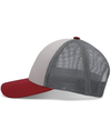 Low Pro Trucker Cap HTHR GREY/LT CHAR/VARSITY RED lside