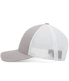 Low Pro Trucker Cap HEATHER GREY/WHT/HEATHER GREY lside