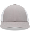 Low Pro Trucker Cap HEATHER GREY/WHT/HEATHER GREY Front