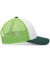 Low Pro Trucker Cap WHITE/LIME/DARK GREEN rside