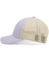 Low Pro Trucker Cap LAVENDER/BEIGE/LAVENDER lside