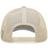 Low Pro Trucker Cap LAVENDER/BEIGE/LAVENDER Back