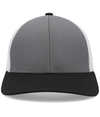 Low Pro Trucker Cap LIGHT CHARCOAL/WHITE/BLACK Front