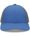 Low Pro Trucker Cap OCEAN BLUE/LT CHAR/OCEAN BLUE Front