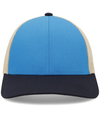 Low Pro Trucker Cap PANTHER TEAL/BEIGE/NAVY Front