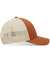 Low Pro Trucker Cap RUST/BEIGE/RUST rside