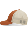 Low Pro Trucker Cap RUST/BEIGE/RUST lside