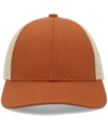 Low Pro Trucker Cap RUST/BEIGE/RUST Front
