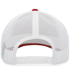 Low Pro Trucker Cap RED/WHITE/RED Back