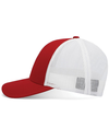 Low Pro Trucker Cap RED/WHITE/RED lside