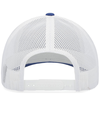 Low Pro Trucker Cap ROYAL/WHITE/ROYAL Back