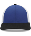 Low Pro Trucker Cap ROYAL/WHITE/BLACK Front