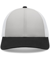 Low Pro Trucker Cap SILVER/WHITE/BLACK Front