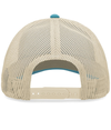 Low Pro Trucker Cap TEAL/BEIGE/TEAL Back