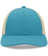 Low Pro Trucker Cap TEAL/BEIGE/TEAL Front
