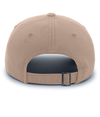 Hybrid Dad Cap GREY BROWN Back