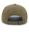 Hybrid Dad Cap OLIVE Back