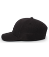 Ladies Hemp Dad Cap BLACK lside