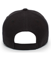 Ladies Hemp Dad Cap BLACK Back