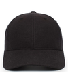 Ladies Hemp Dad Cap BLACK Front