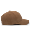 Ladies Hemp Dad Cap COYOTE BROWN rside