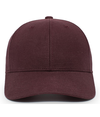 Ladies Hemp Dad Cap MAROON Front