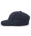 Ladies Hemp Dad Cap NAVY lside