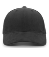 Hybrid Corduroy Dad Cap BLACK Front