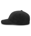 Hybrid Corduroy Dad Cap BLACK lside