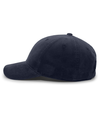 Hybrid Corduroy Dad Cap NAVY lside