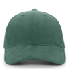 Hybrid Corduroy Dad Cap OLIVE Front