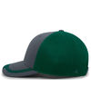 Welded Sideline Cap CARBON/DARK GREEN/CARBON lside