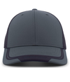 Welded Sideline Cap CARBON/NAVY/CARBON Front