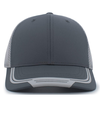 Welded Sideline Cap CARBON/SILVER/CARBON Front