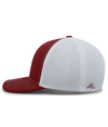 Air Mesh Sideline Cap MAROON/WHITE/MAROON lside