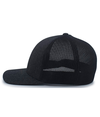 Heather Trucker Flexfit BLACK HEATHER/BLACK lside