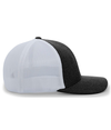 Heather Trucker Flexfit BLACK HEATHER/WHITE rside