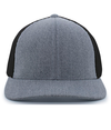 Heather Trucker Flexfit GREY HEATHER/BLACK Front