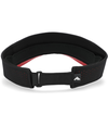 Perforated Coolcore Visor BLACK/RED Back