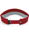 Perforated Coolcore Visor CARDINAL/WHITE Back