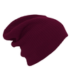 Slouchy Beanie WINE rside