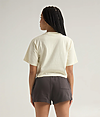 Womens Garment Dye Short SHADOW BACK