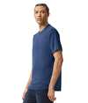 Unisex Tri-Blend Track T-Shirt TRI-INDIGO Side