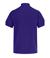 Classic Jersey Polo PURPLE BACK