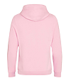 Cross Neck Hoodie BABY PINK BACK