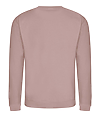 College Sweat DUSTY PINK BACK